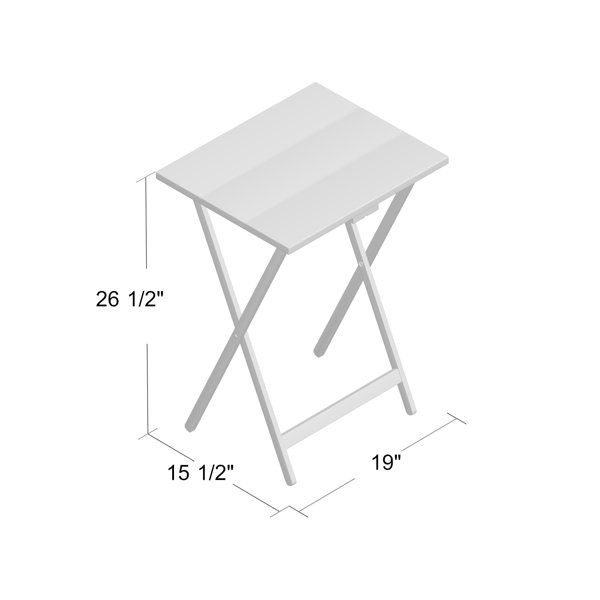 Breakwater Bay Ally 5 Piece TV Tray Table Set with Compass & Reviews